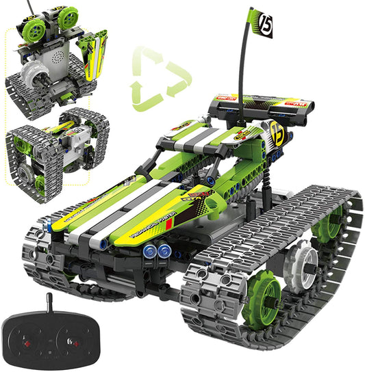 3 in 1 Tracked Racer RC Car/Tank/Robot